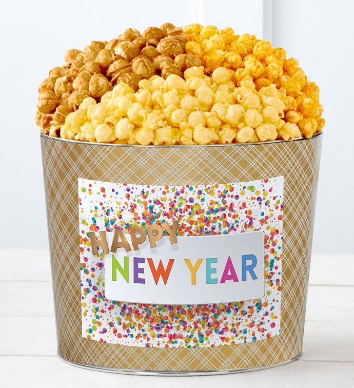 Tins With Pop® Happy New Year 2022 Party Confetti